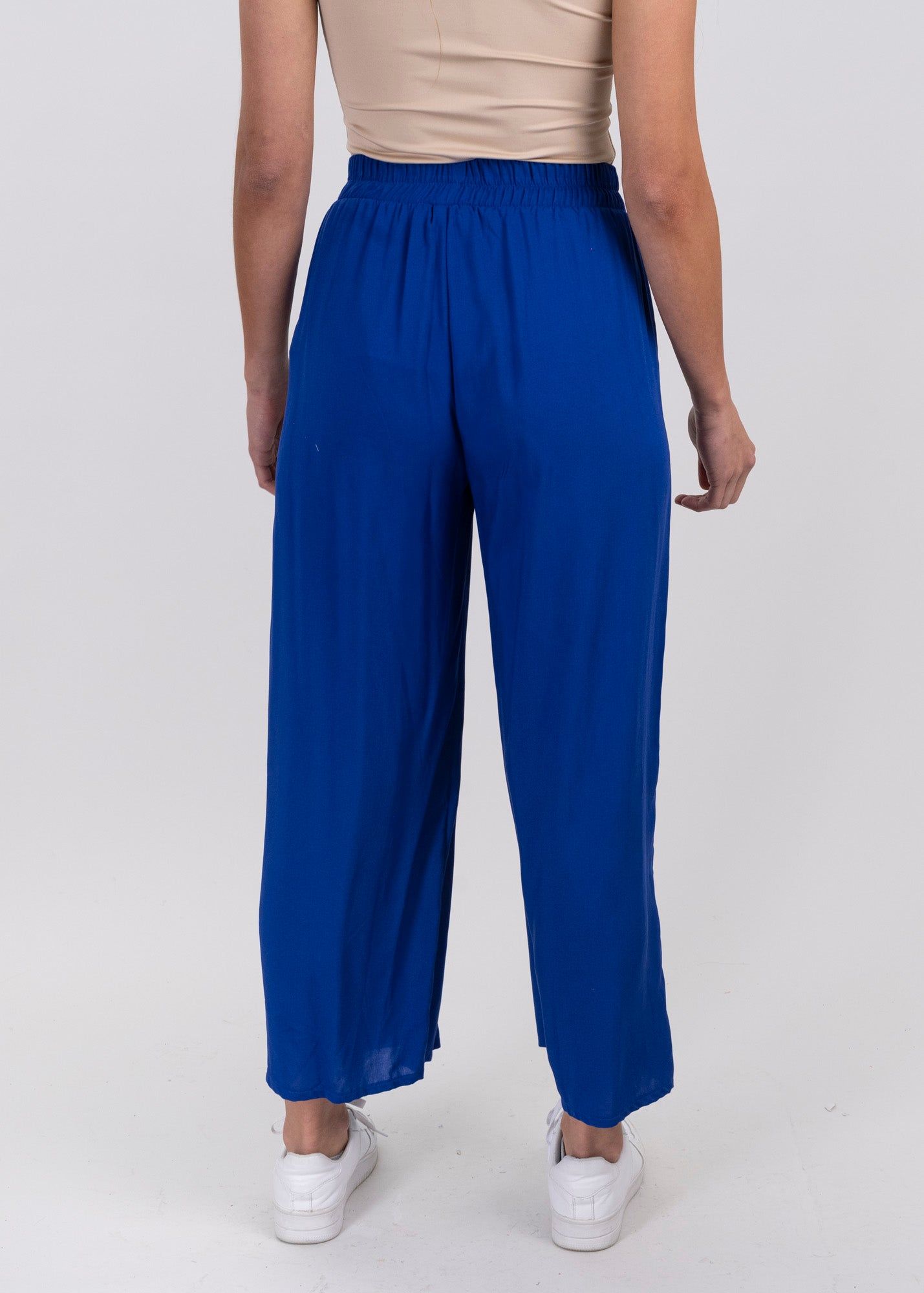 Pantalón wide leg cintura alta fruncida sold by Shasa product image thumbnail 4