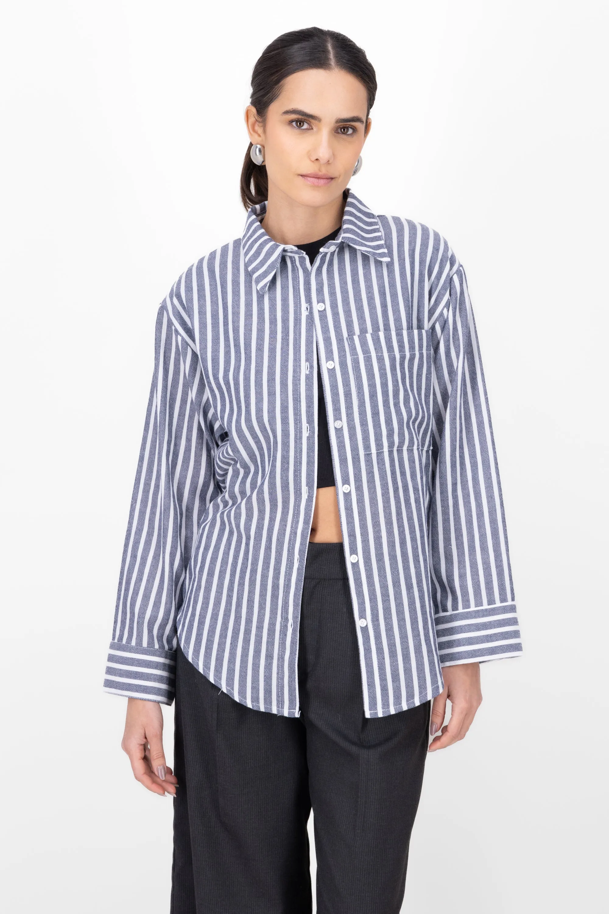 Camisa manga larga rayas sold by Shasa product image thumbnail 2