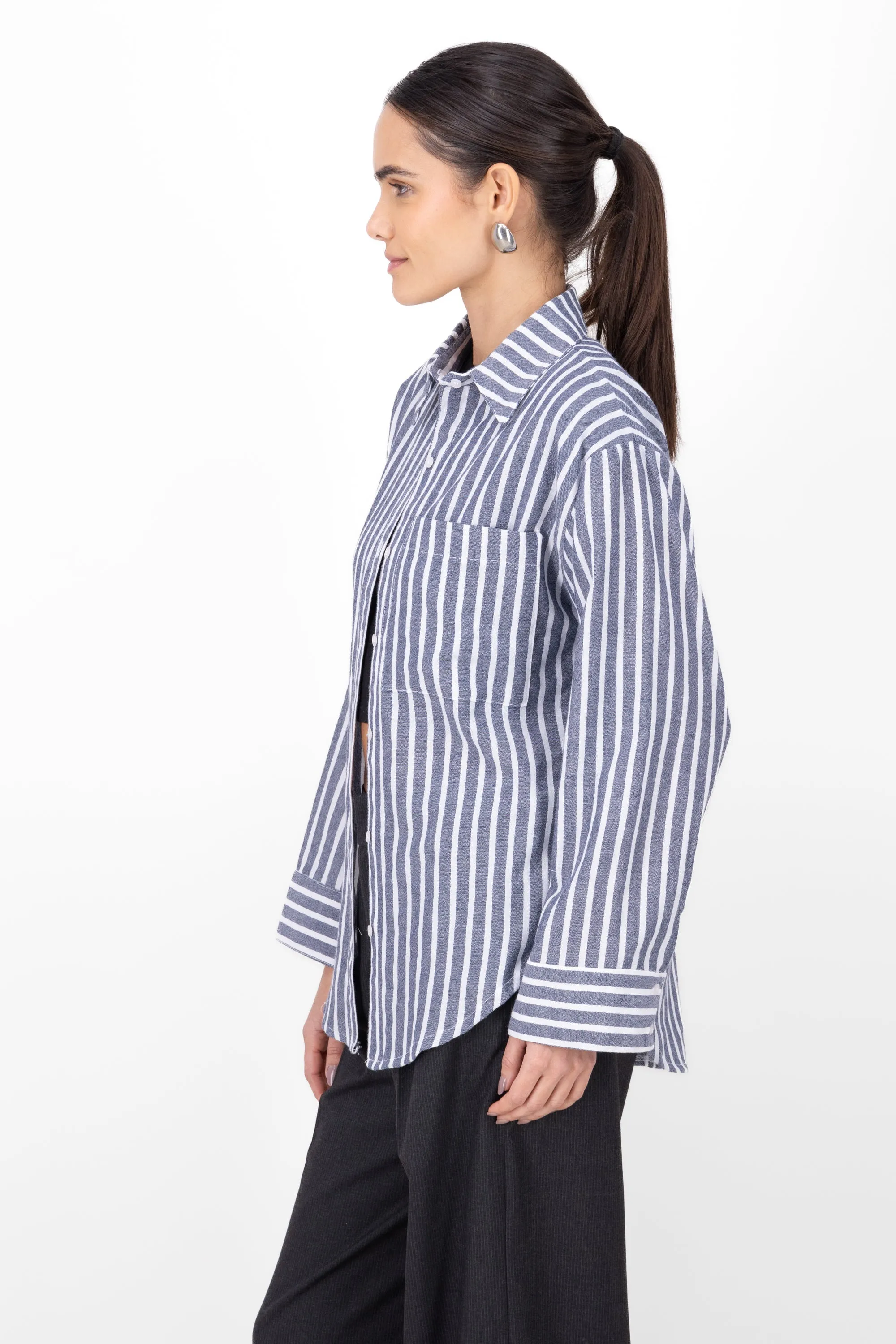 Camisa manga larga rayas sold by Shasa product image thumbnail 3