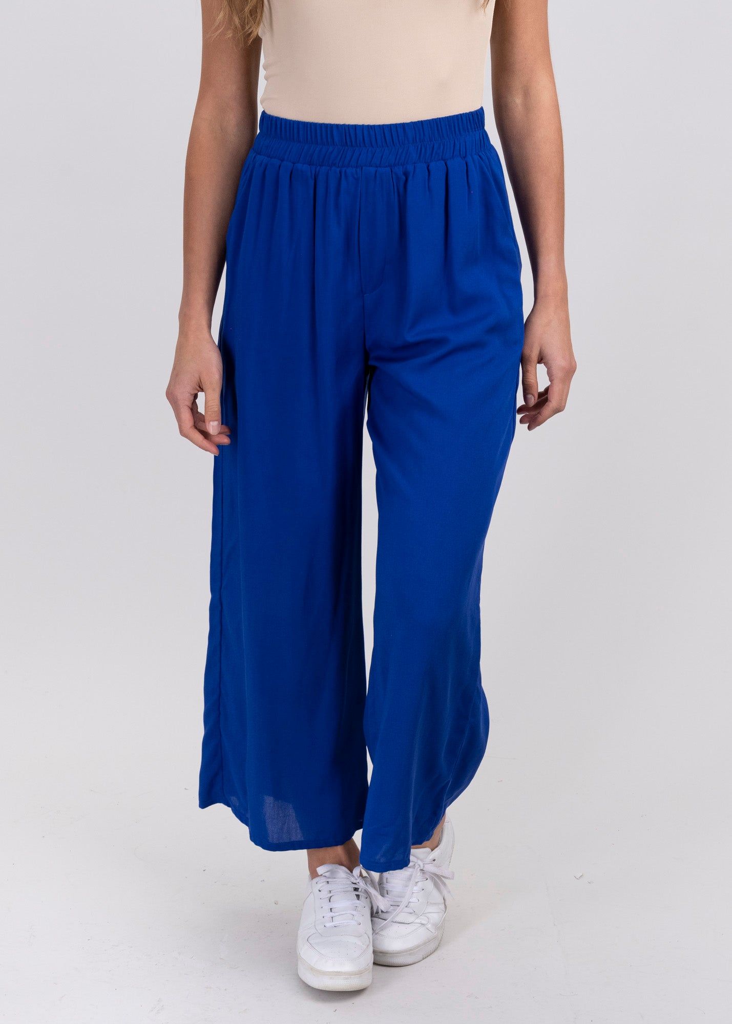 Pantalón wide leg cintura alta fruncida sold by Shasa product image thumbnail 2