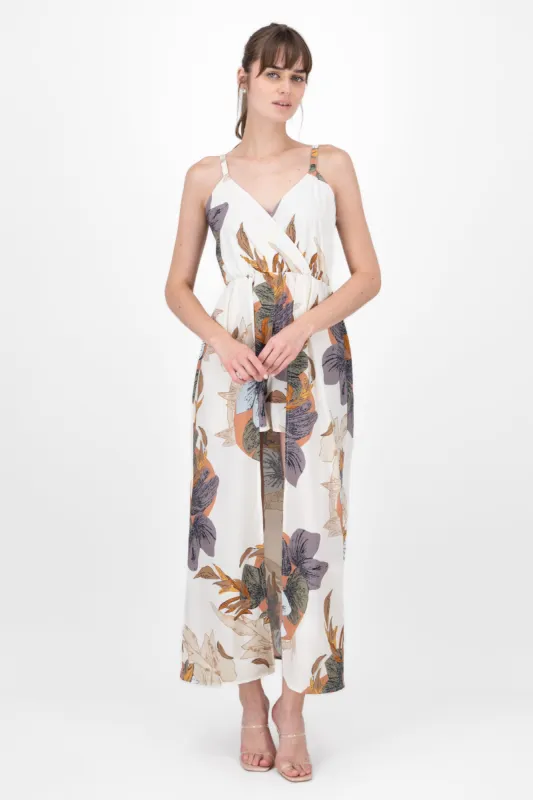 Romper estampado tropical detalle escote sold by Shasa