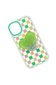 Funda celular i11 cuadros corazón sold by Shasa