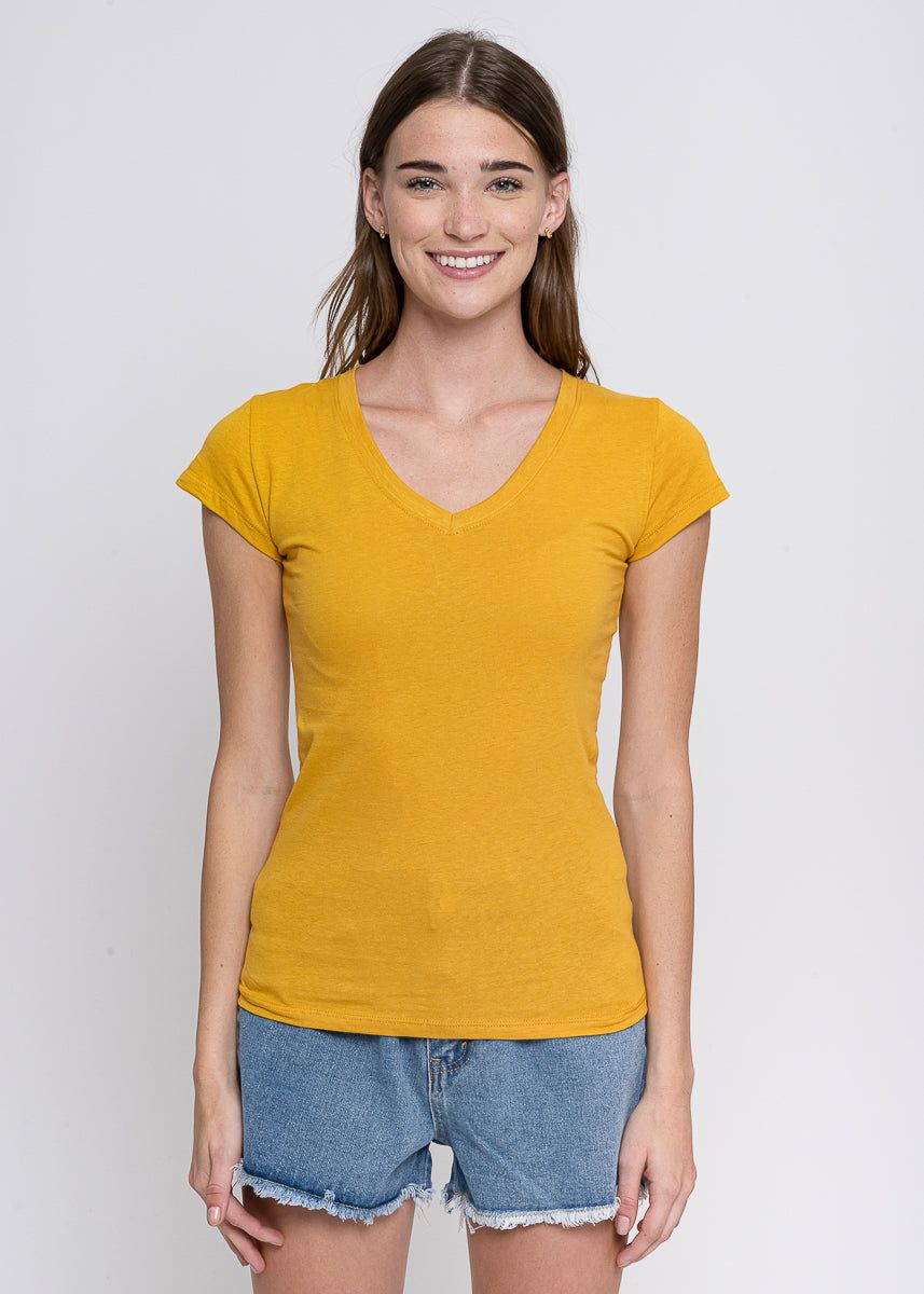 Playera manga corta cuello v sold by Shasa product image thumbnail 2