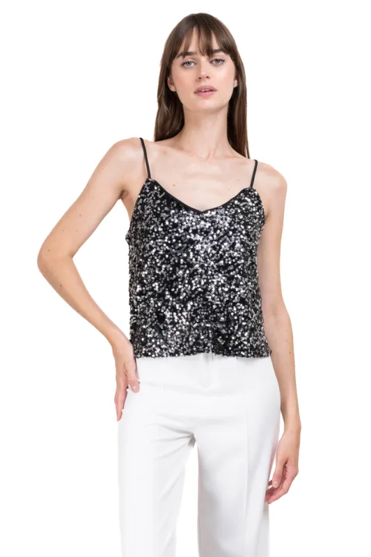 Top tirantes lentejuelas sold by Shasa