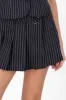 Falda tableada rayas sastre Hysters sold by Shasa