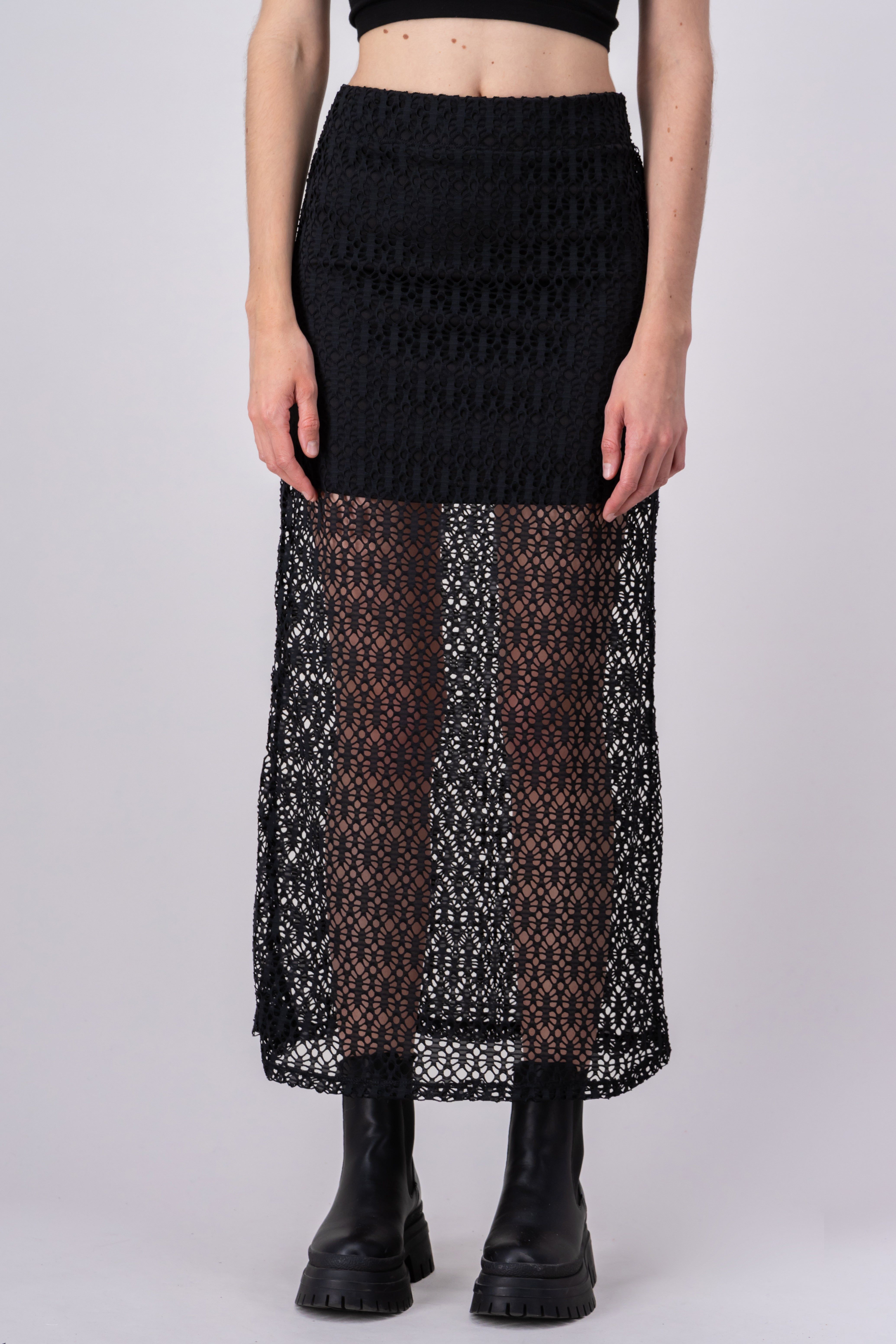 Falda mini capa encaje sold by Shasa product image thumbnail 2