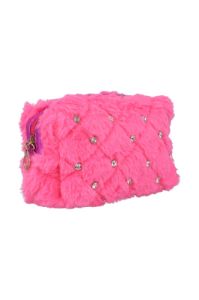 Cosmetiquera peluche brillos sold by Shasa
