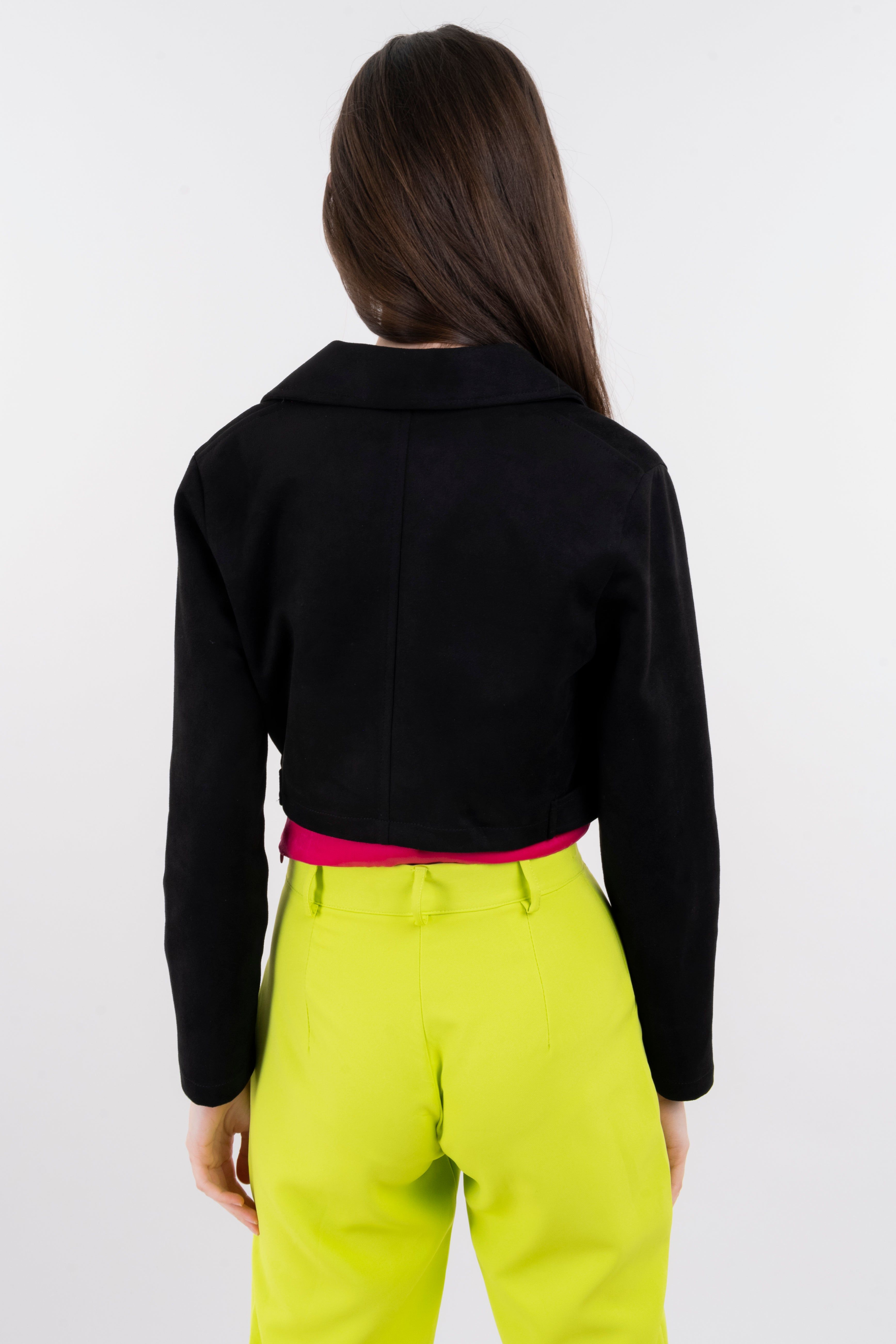 Chamarra biker crop sold by Shasa product image thumbnail 4