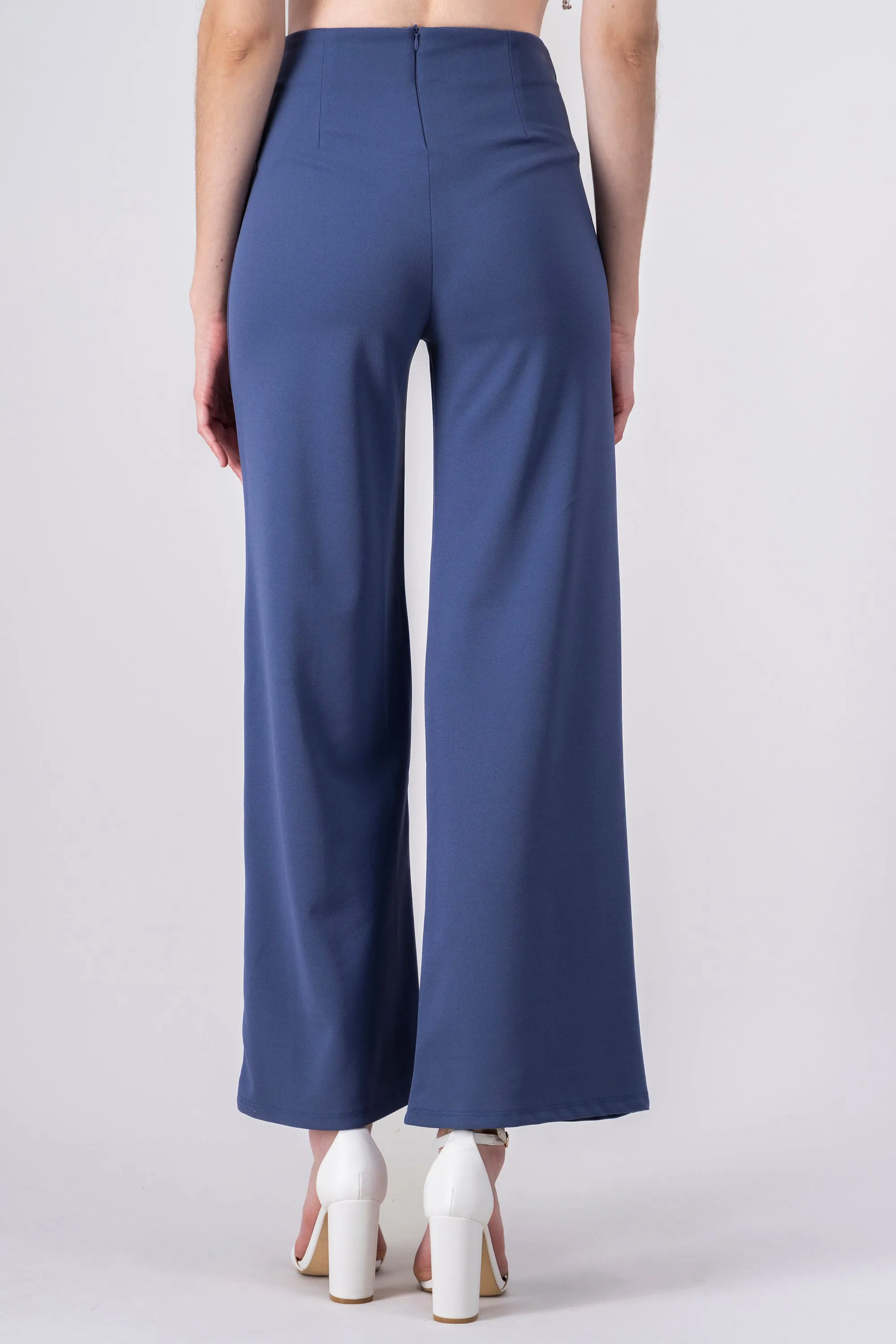 Pantalón Wide Leg Cintura Alta Costuras sold by Shasa product image thumbnail 4