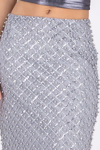 Falda maxi perlas brillos sold by Shasa product image thumbnail 5