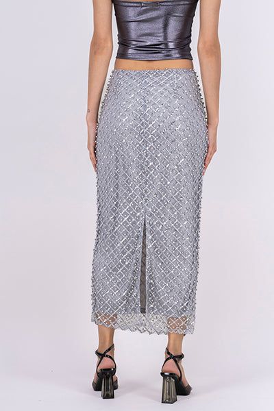 Falda maxi perlas brillos sold by Shasa product image thumbnail 4