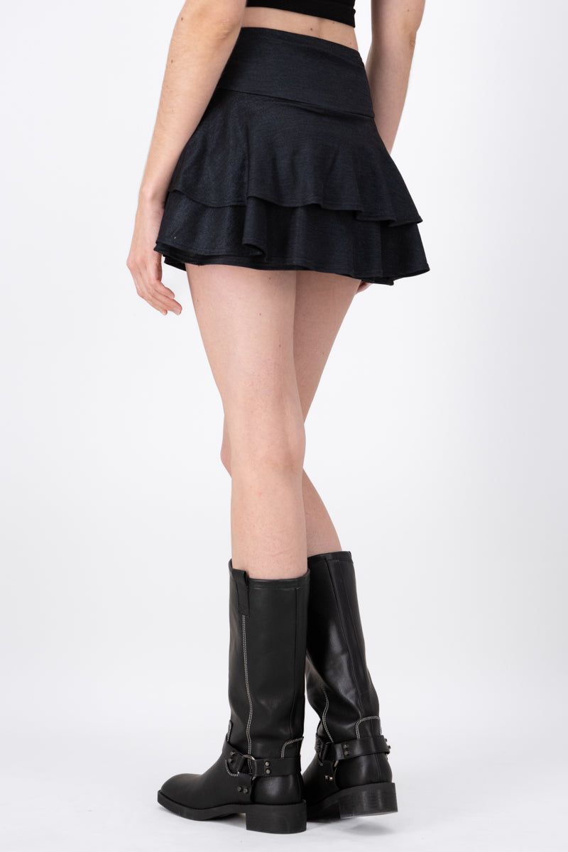 Falda Con Dos Olanes Con Pieza En La Cintura sold by Shasa product image thumbnail 4