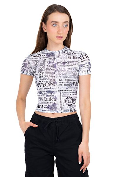 Top mesh estampado letras sold by Shasa product image thumbnail 2