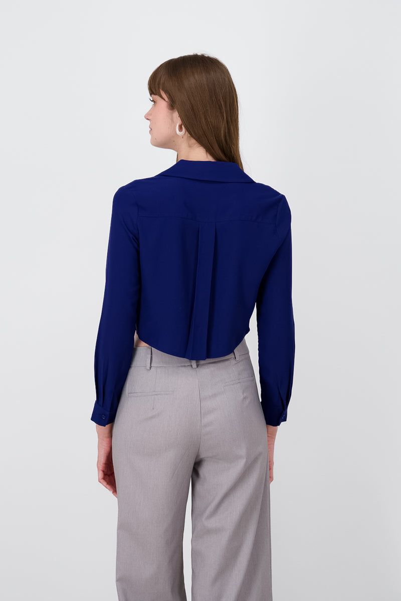 Camisa Crop Escote sold by Shasa product image thumbnail 4