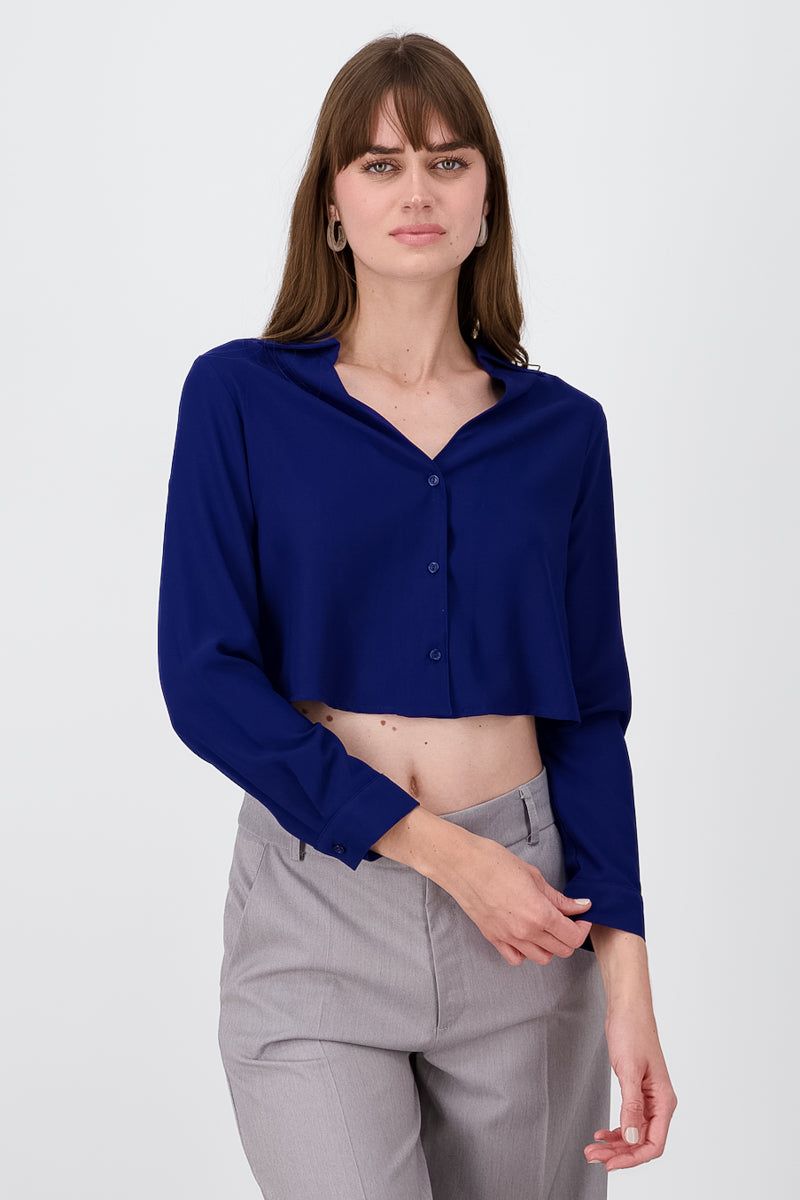 Camisa Crop Escote sold by Shasa product image thumbnail 2