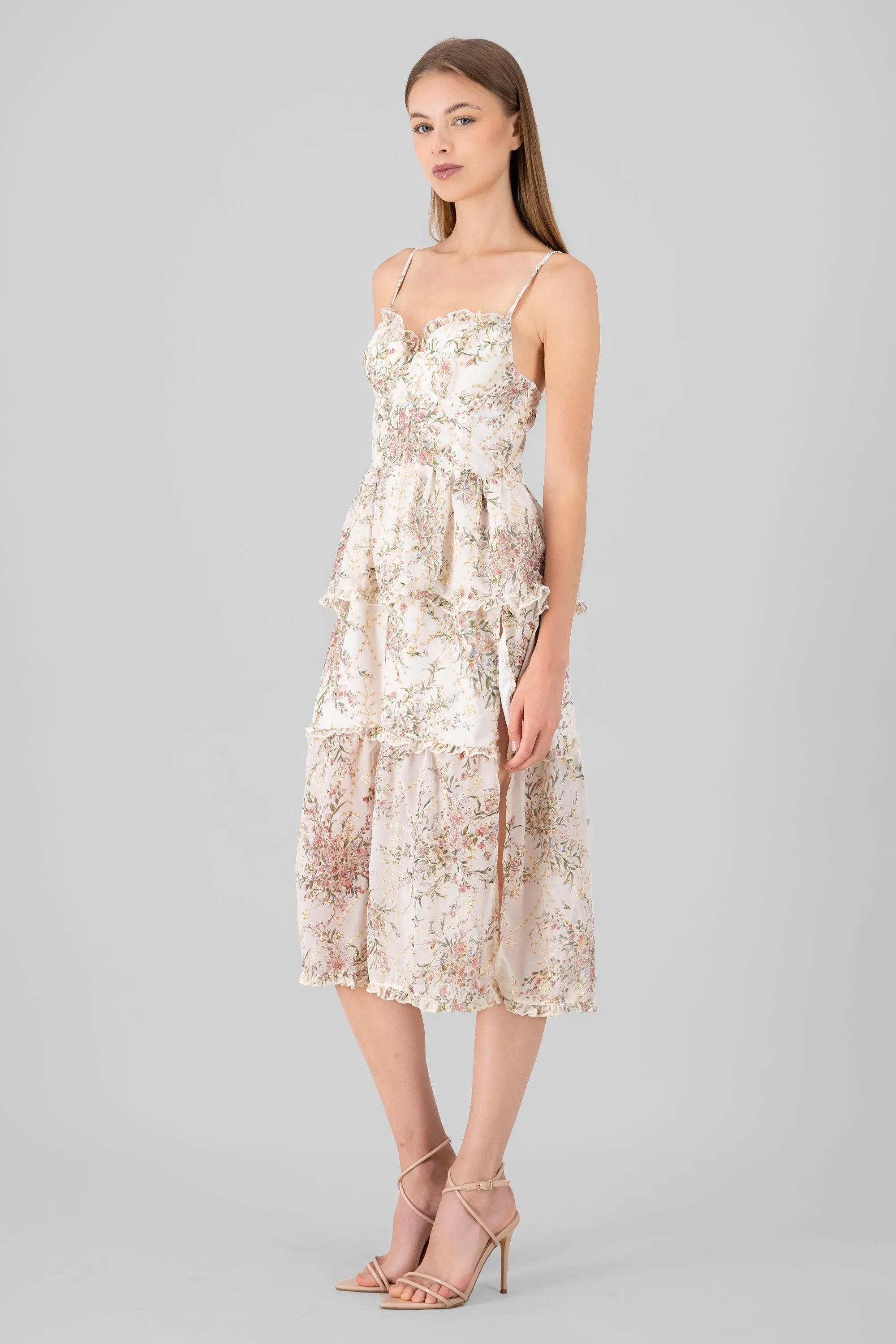 Vestido maxi corset bordado sold by Shasa product image thumbnail 3