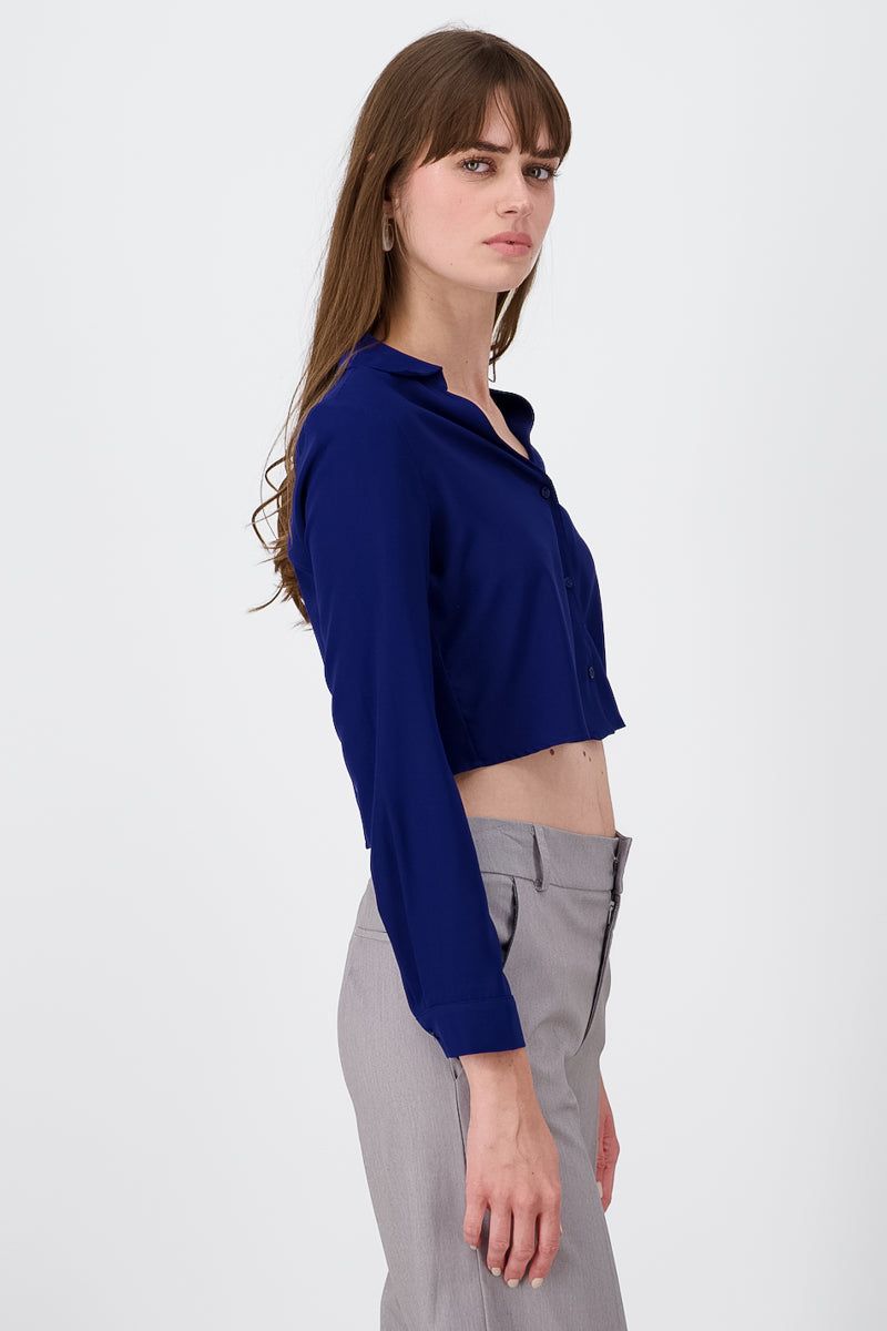 Camisa Crop Escote sold by Shasa product image thumbnail 3