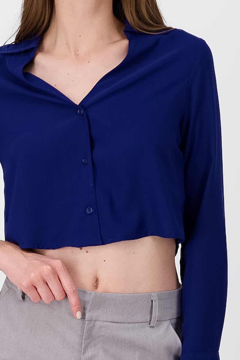 Camisa Crop Escote sold by Shasa product image thumbnail 5