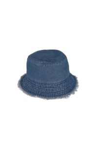 Bucket hat denim destrucciones sold by Shasa