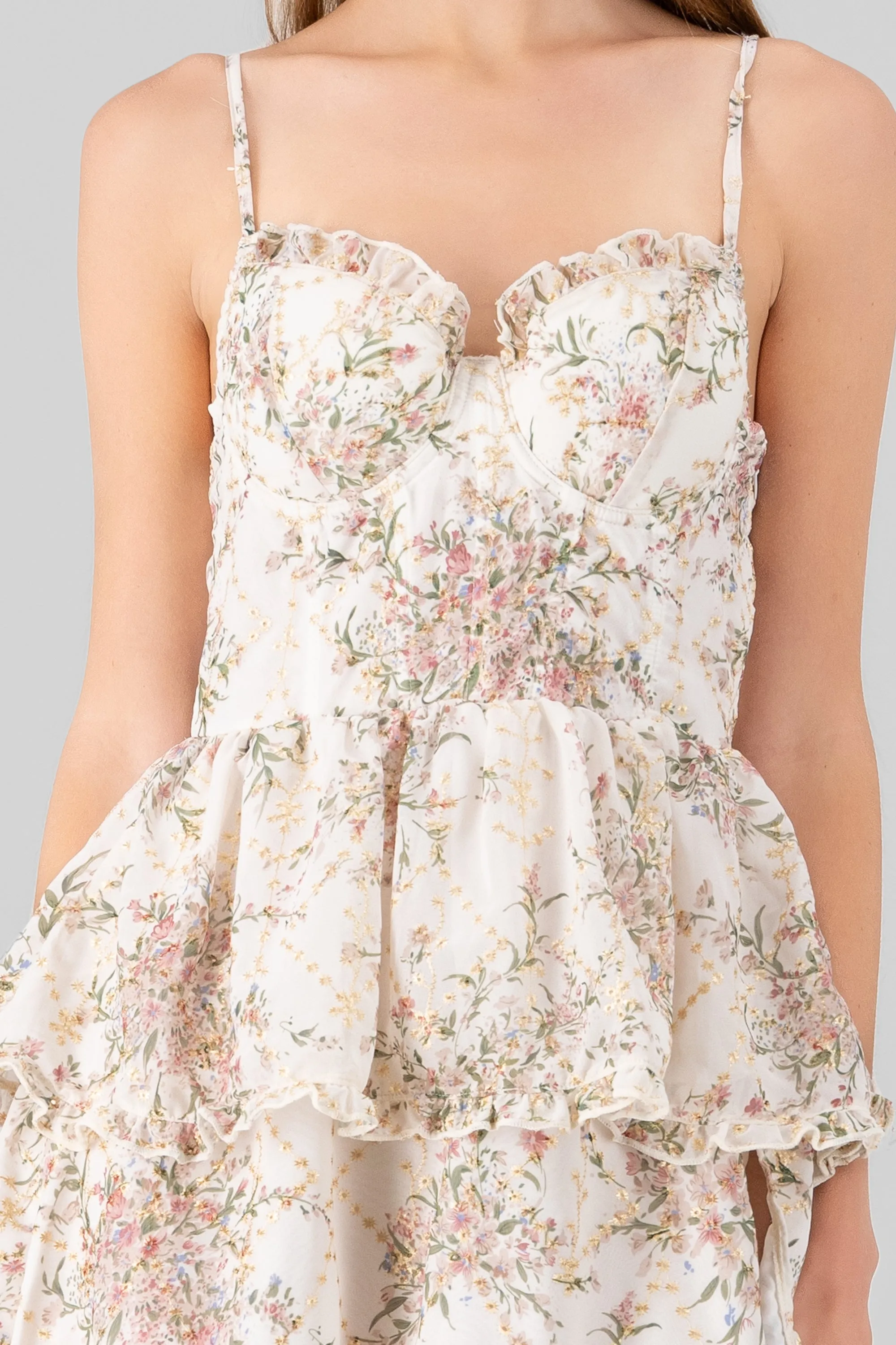 Vestido maxi corset bordado sold by Shasa product image thumbnail 5