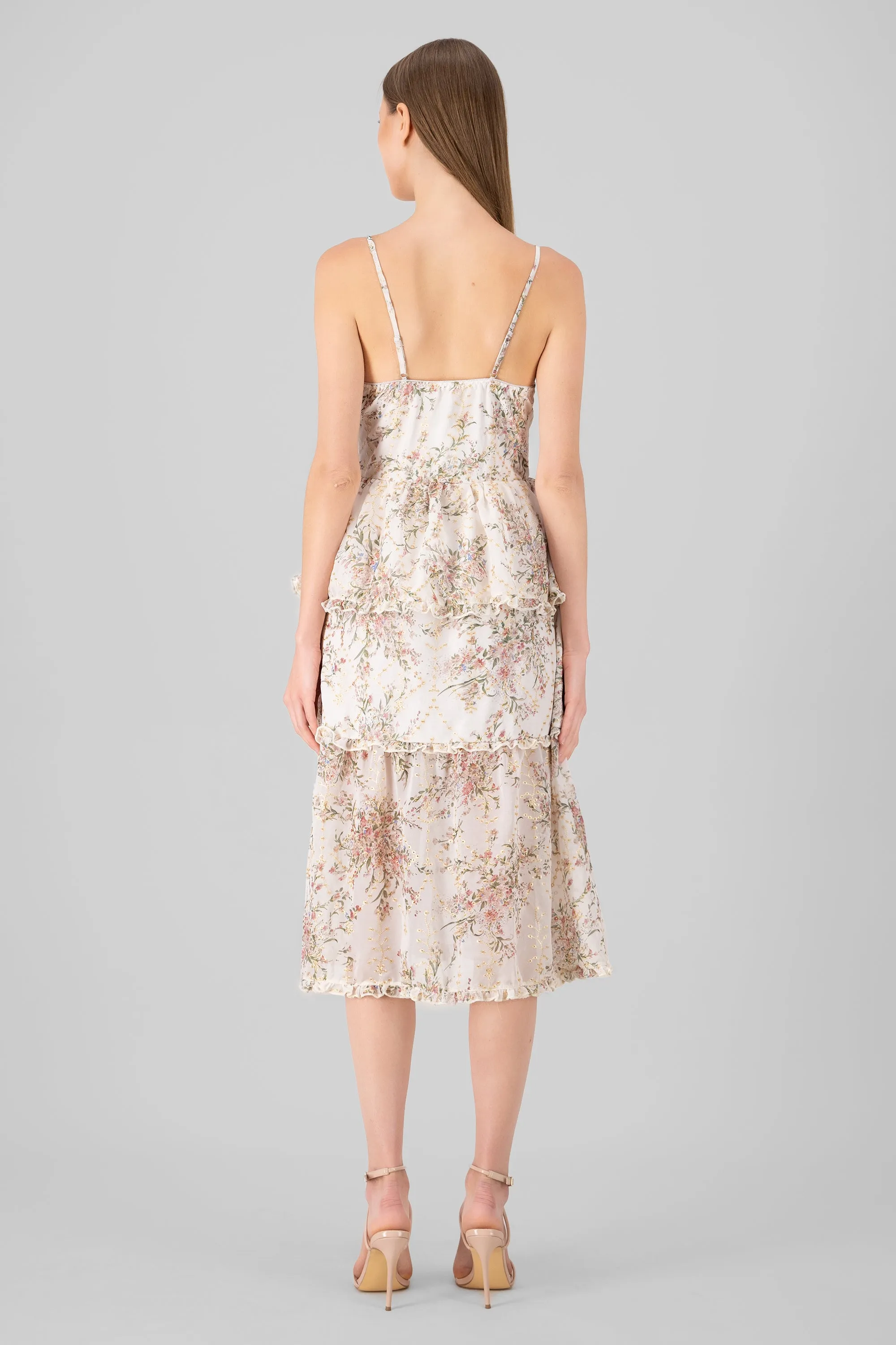 Vestido maxi corset bordado sold by Shasa product image thumbnail 4