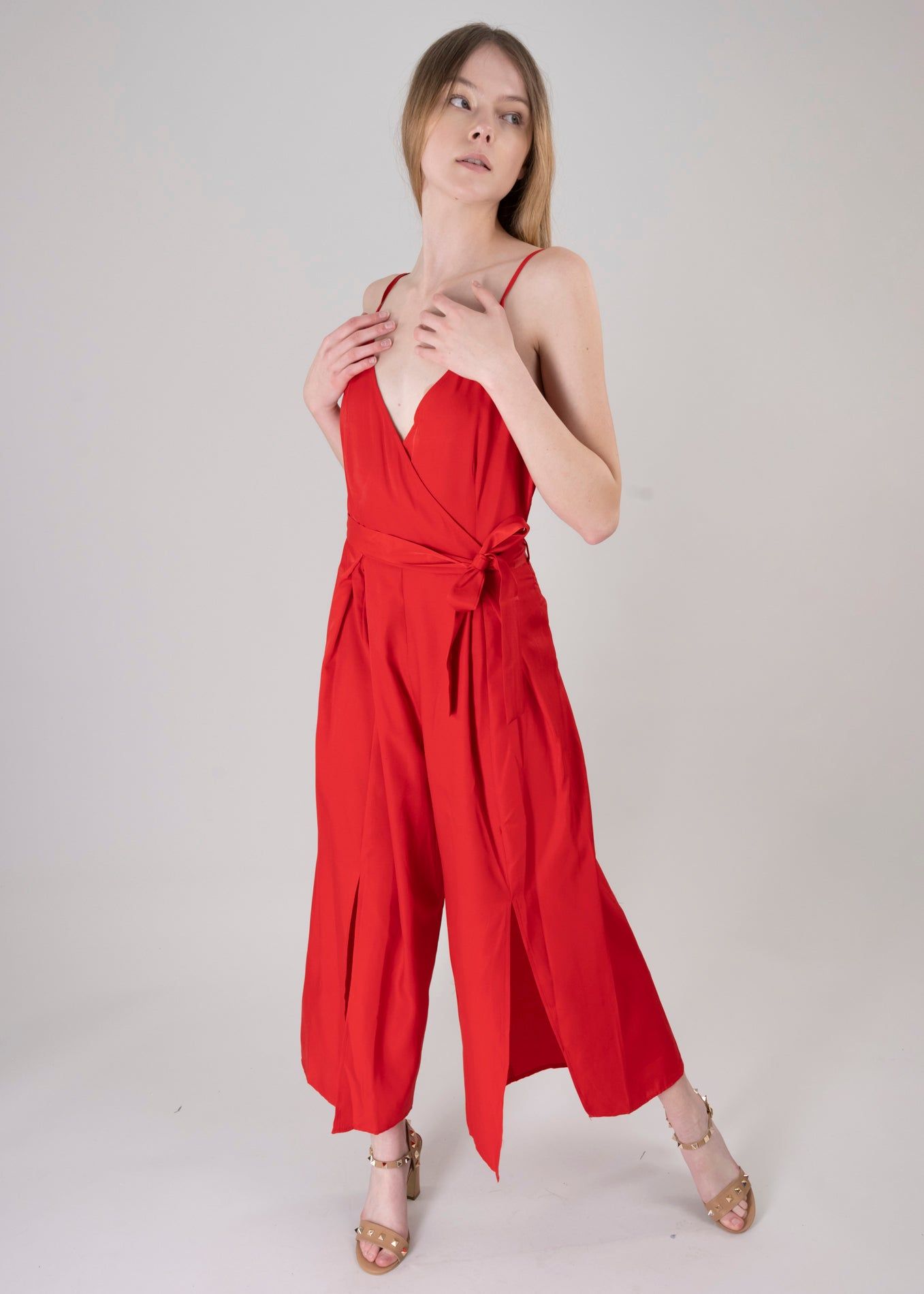 Jumpsuit maxi escote cruzado cinta sold by Shasa product image thumbnail 5