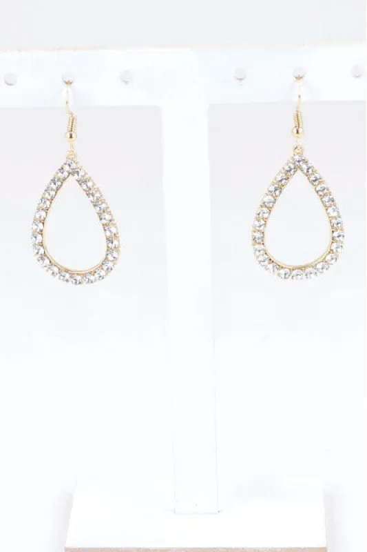 Aretes Gotas Brillos sold by Shasa