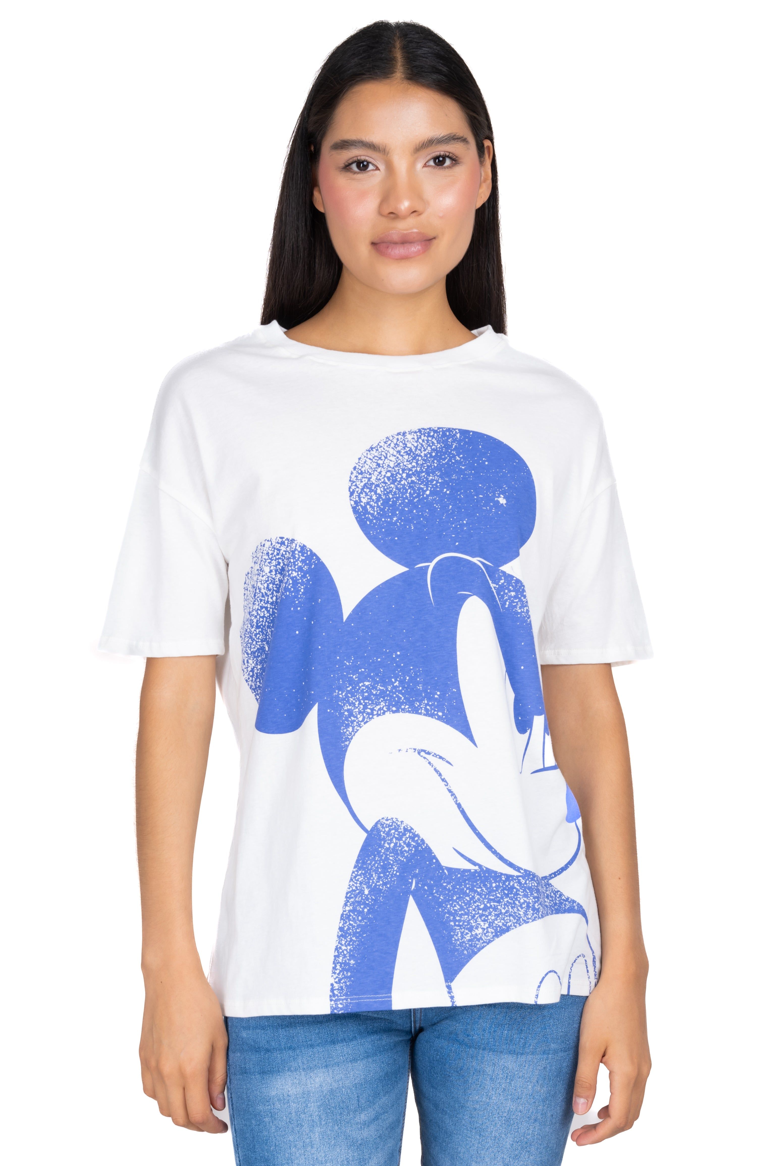 Playera amplia estampado Mickey Mouse sold by Shasa