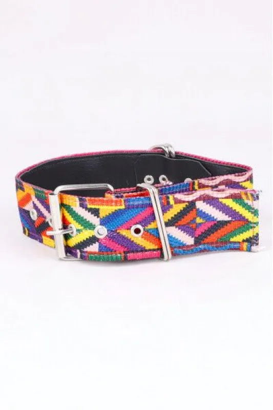 Collar 30-40cm largo print artesanal sold by Shasa