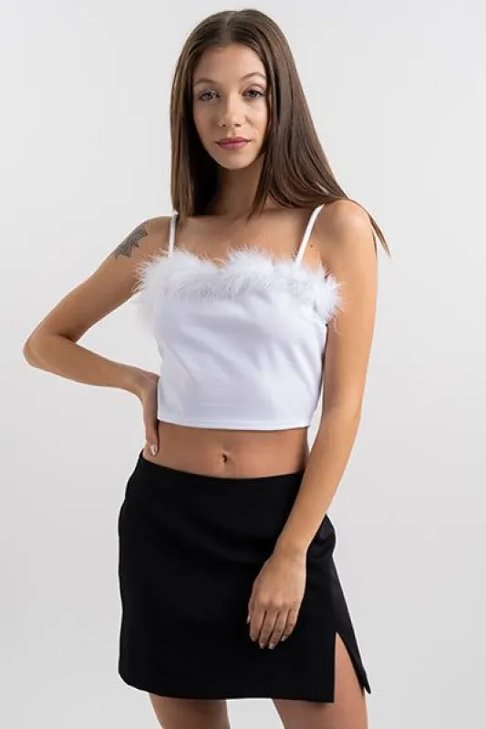 Top plumas liso sold by Shasa