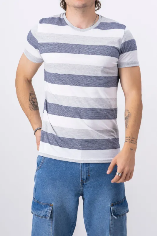 Playera Manga Corta Rayas sold by Shasa