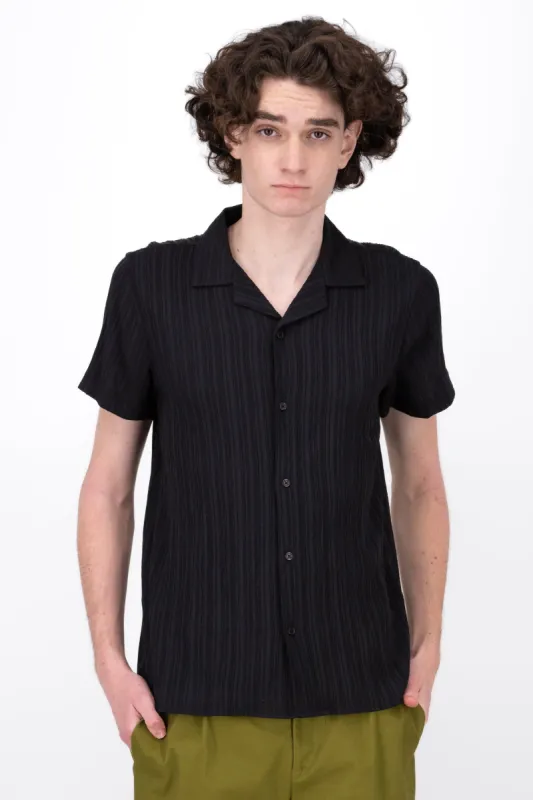 Camisa manga corta textura sold by Shasa