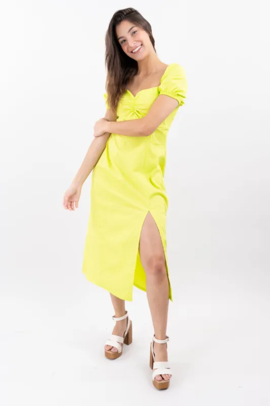 Vestido Midi Fruncido sold by Shasa