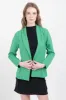 Saco liso cuello solapa sold by Shasa