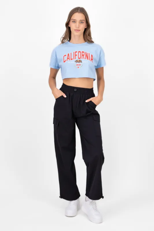 Pantalon parachute bolsas cargo sold by Shasa