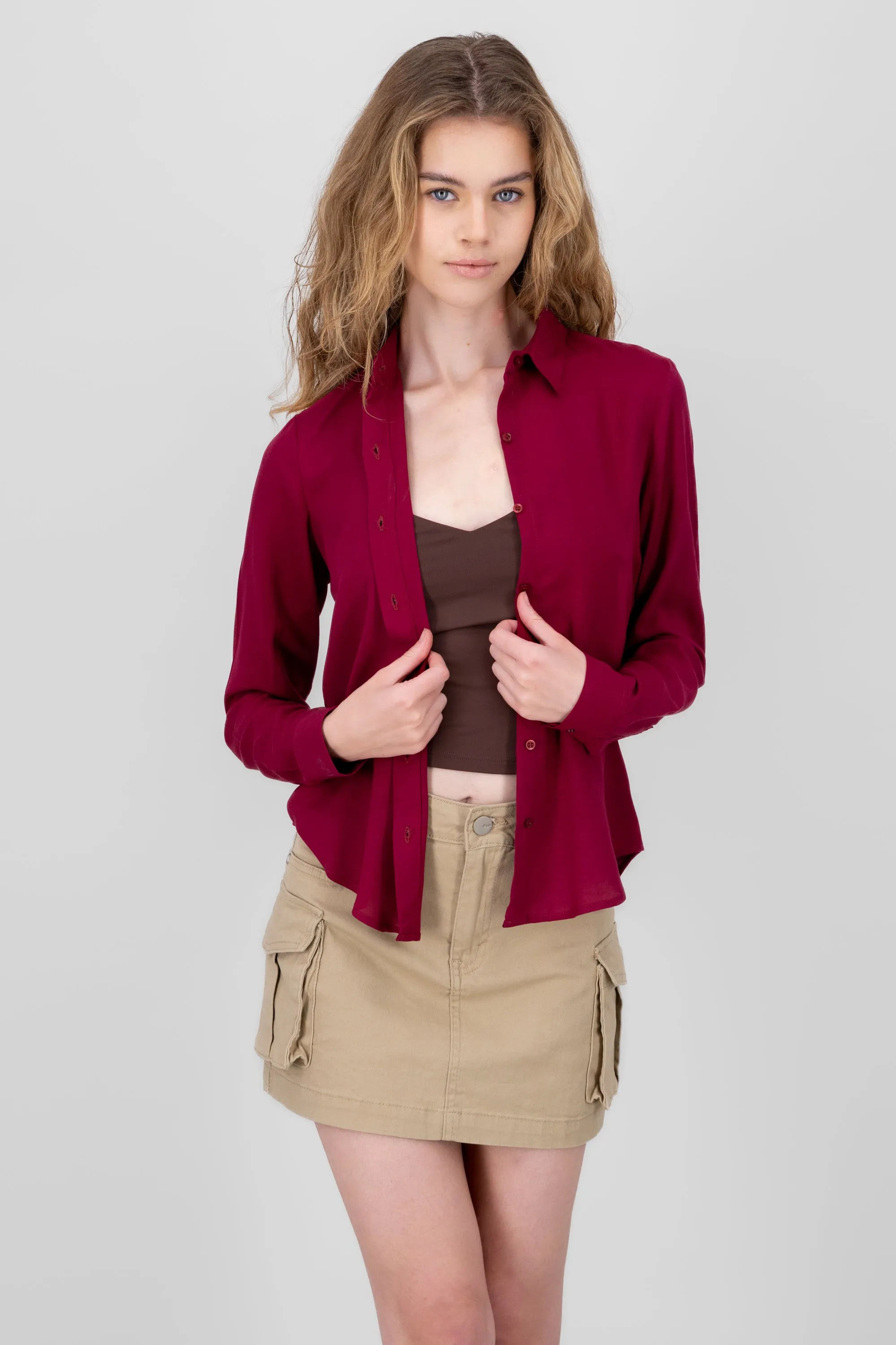 Camisa Manga Larga Lisa sold by Shasa