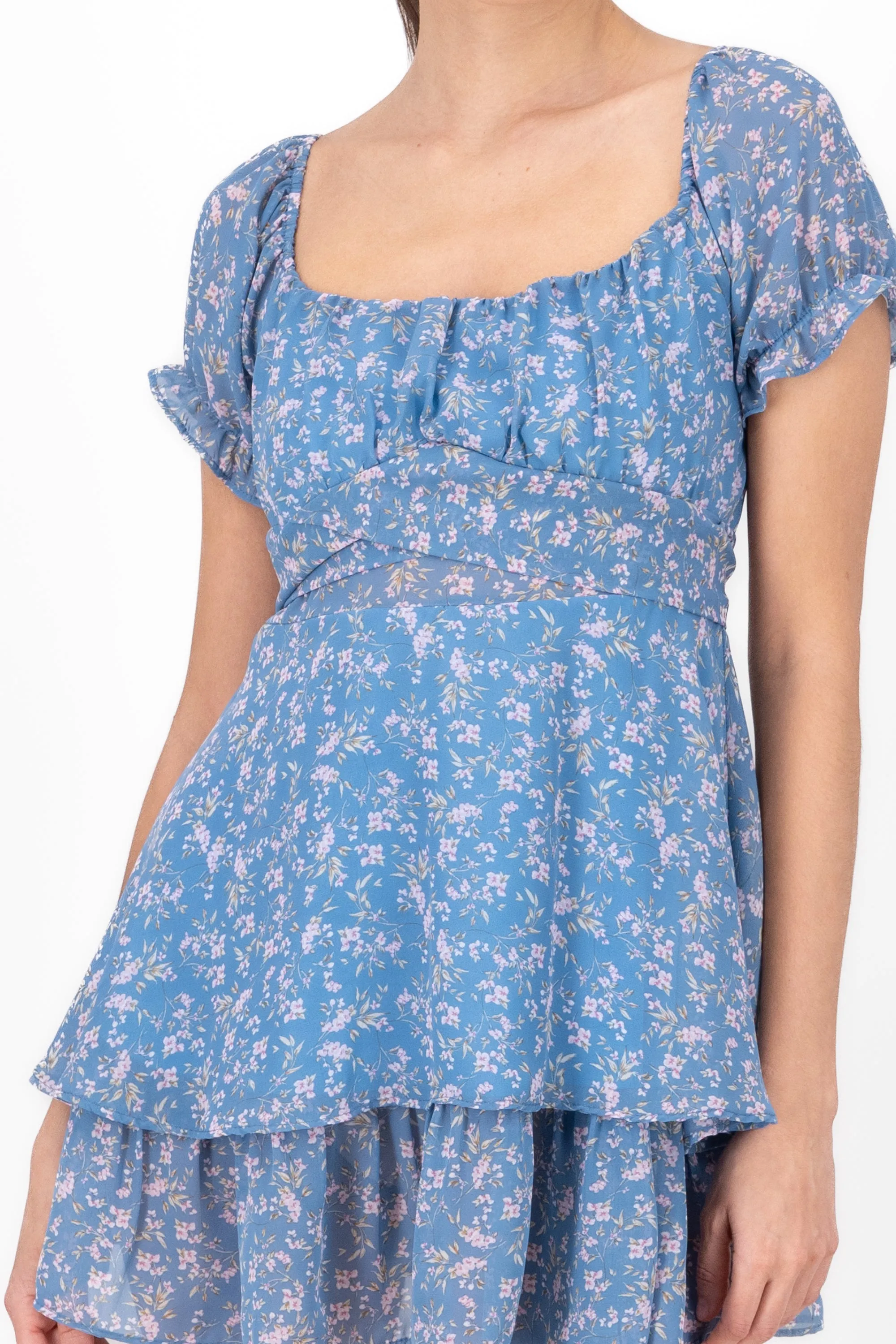 Vestido mini mangas abullonadas sold by Shasa product image thumbnail 5