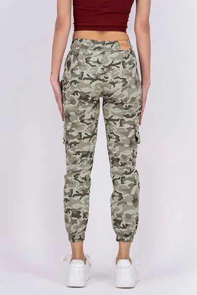 Jeans cargo cintura alta camuflaje cordón sold by Shasa product image thumbnail 4