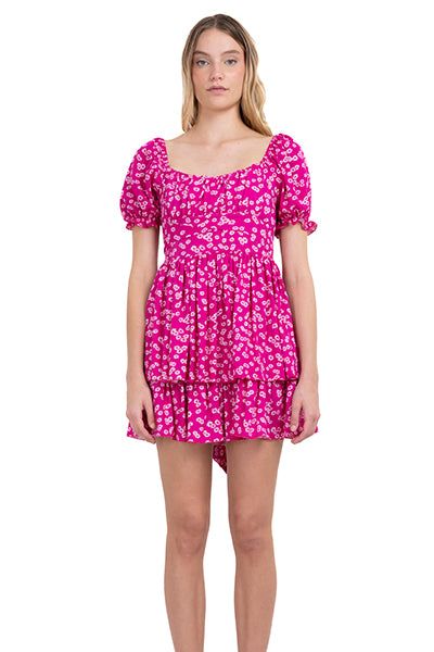 Vestido flores manga abullonada sold by Shasa product image thumbnail 2