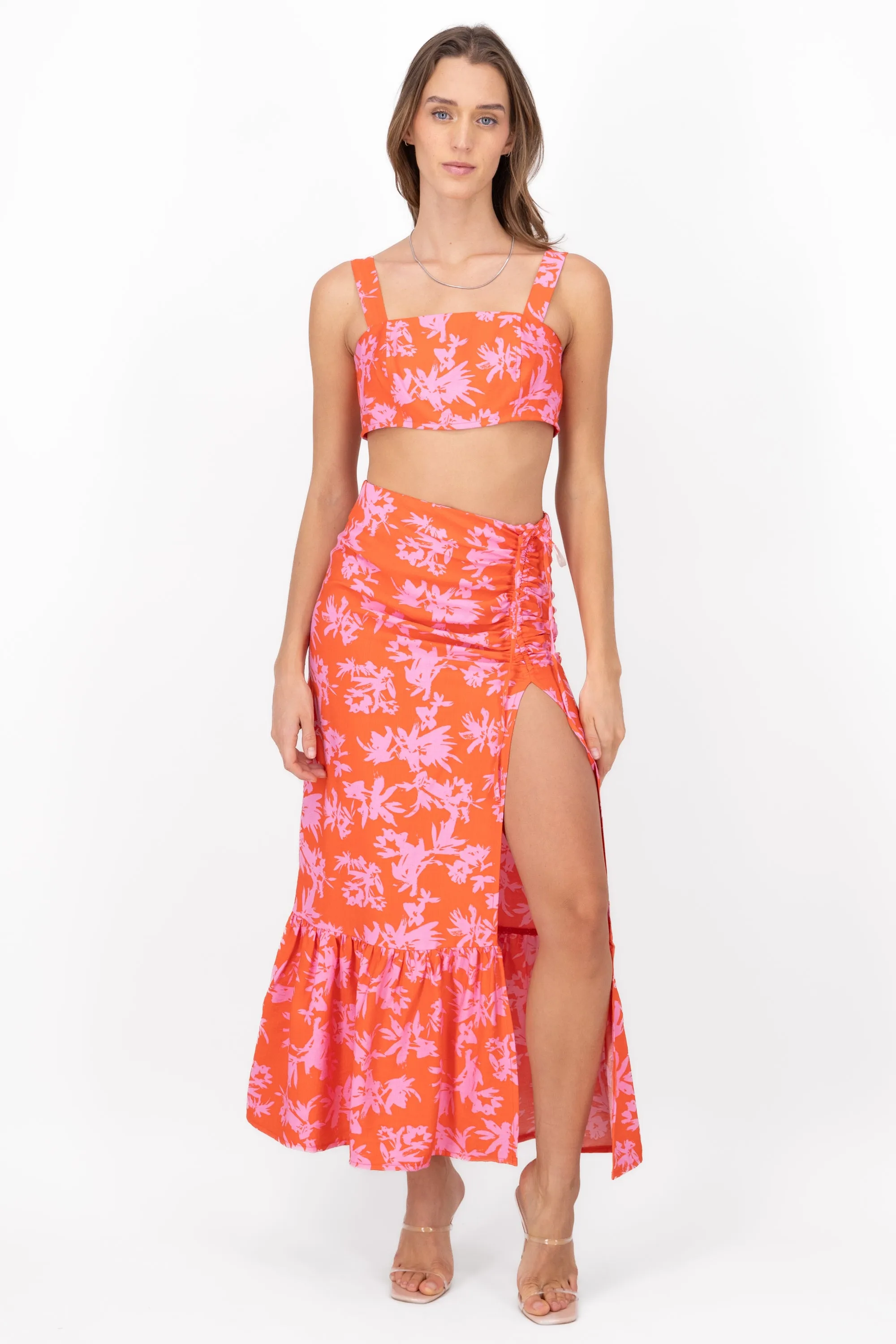 Falda maxi olan abertura sold by Shasa