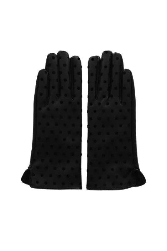Guantes efecto piel puntos sold by Shasa