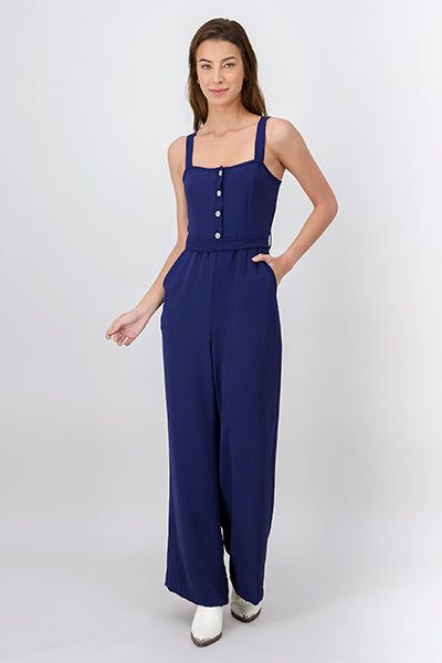 Jumpsuit botones delanteros sold by Shasa