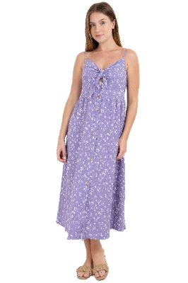 Vestido maxi botones frontales sold by Shasa