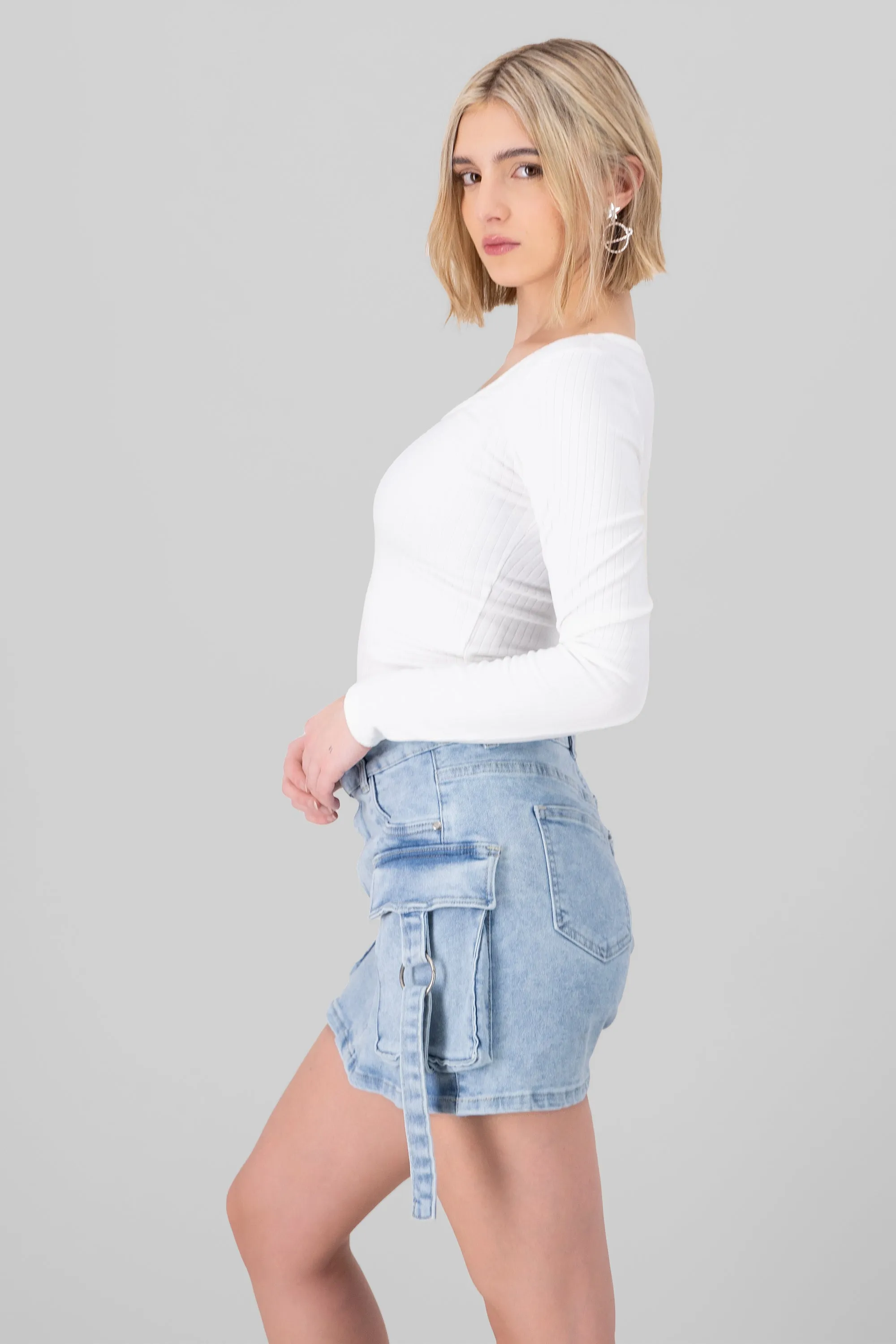 Top manga larga escote redondo sold by Shasa product image thumbnail 3