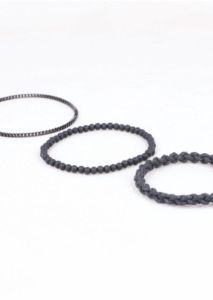 Set 3 pulseras efecto piel sold by Shasa