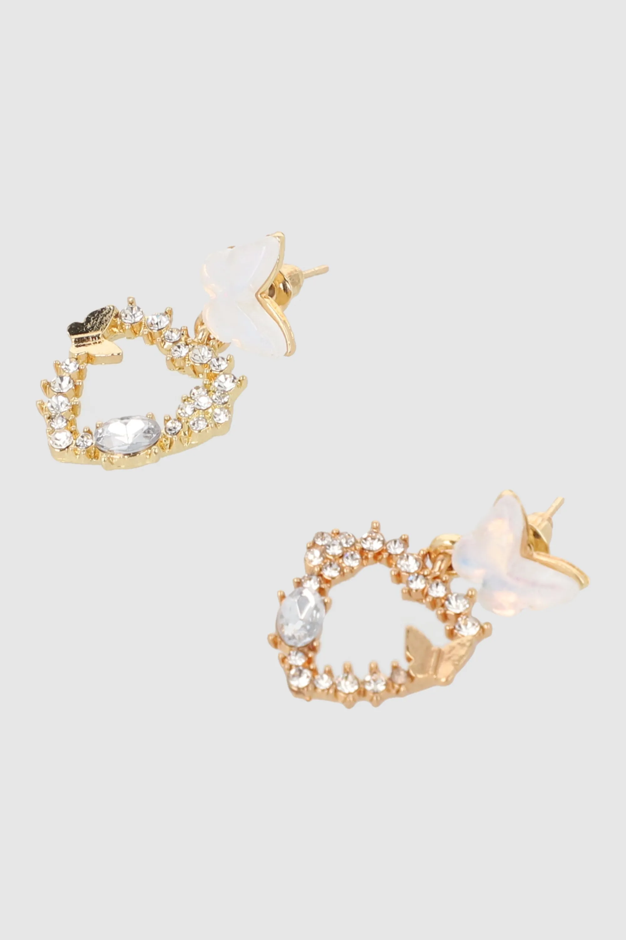 ARETES MARIPOSA CORAZON sold by Shasa product image thumbnail 2