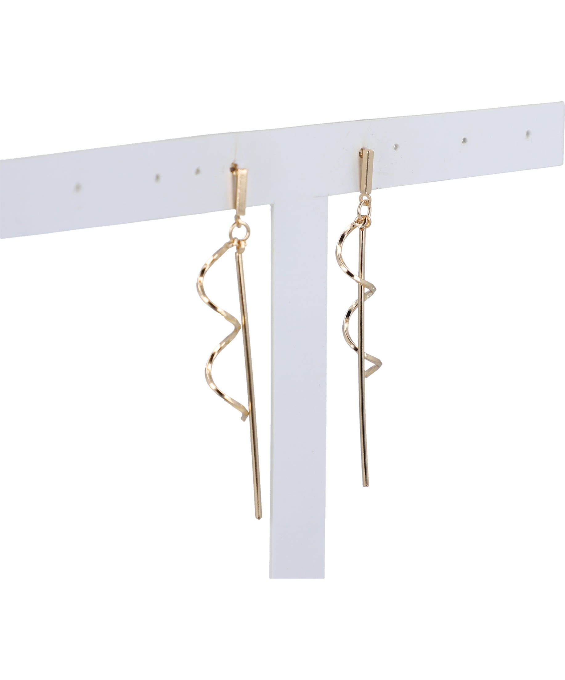 Aretes largos remolino sold by Shasa product image thumbnail 2