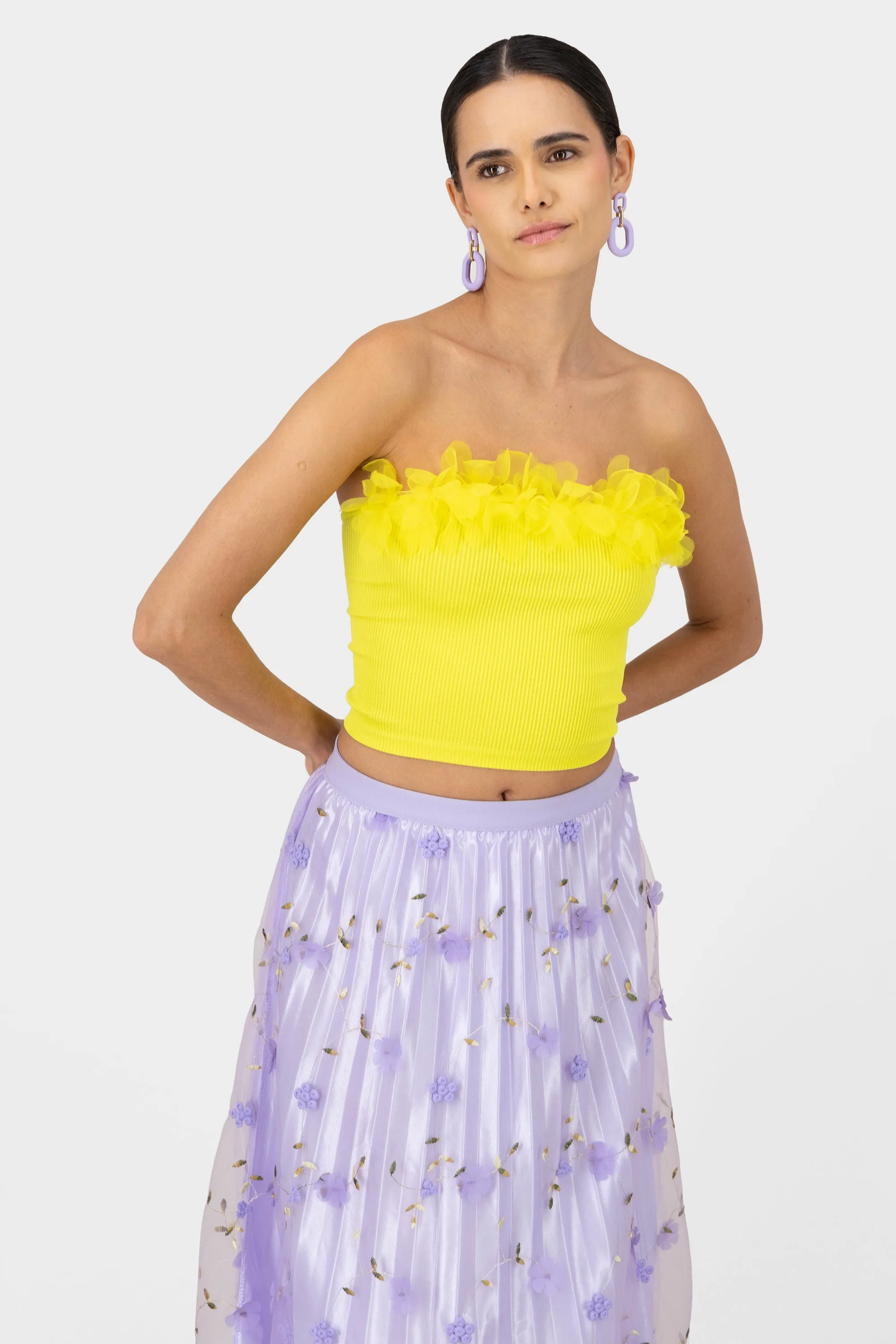 Top seamless con detalle de flores sold by Shasa product image thumbnail 2