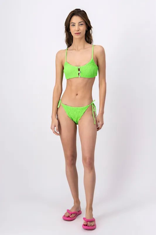 Tanga Bikini Plisado Cintas sold by Shasa