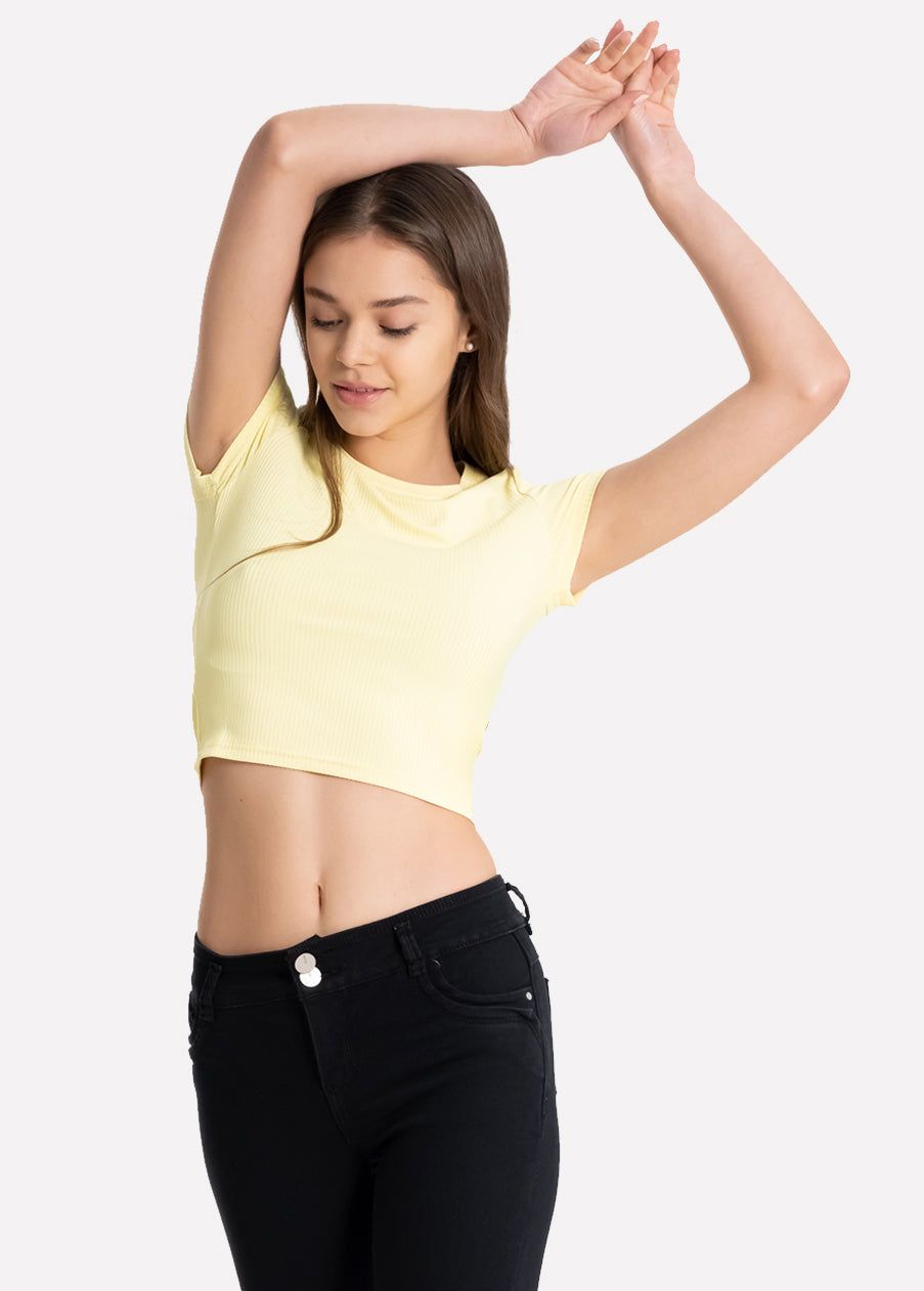 Top manga corta acanalado sold by Shasa product image thumbnail 2